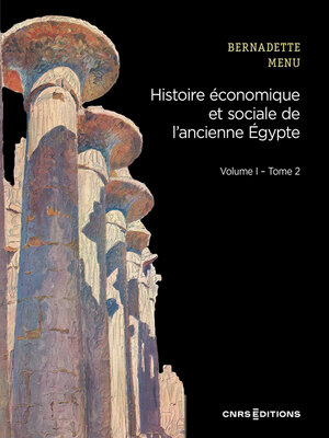 cover image of Histoire économique et sociale de l'ancienne Egypte, Volume I